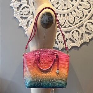 Brahmin Duxbury bag Satchel Horizon Ombre Melbourne New!
